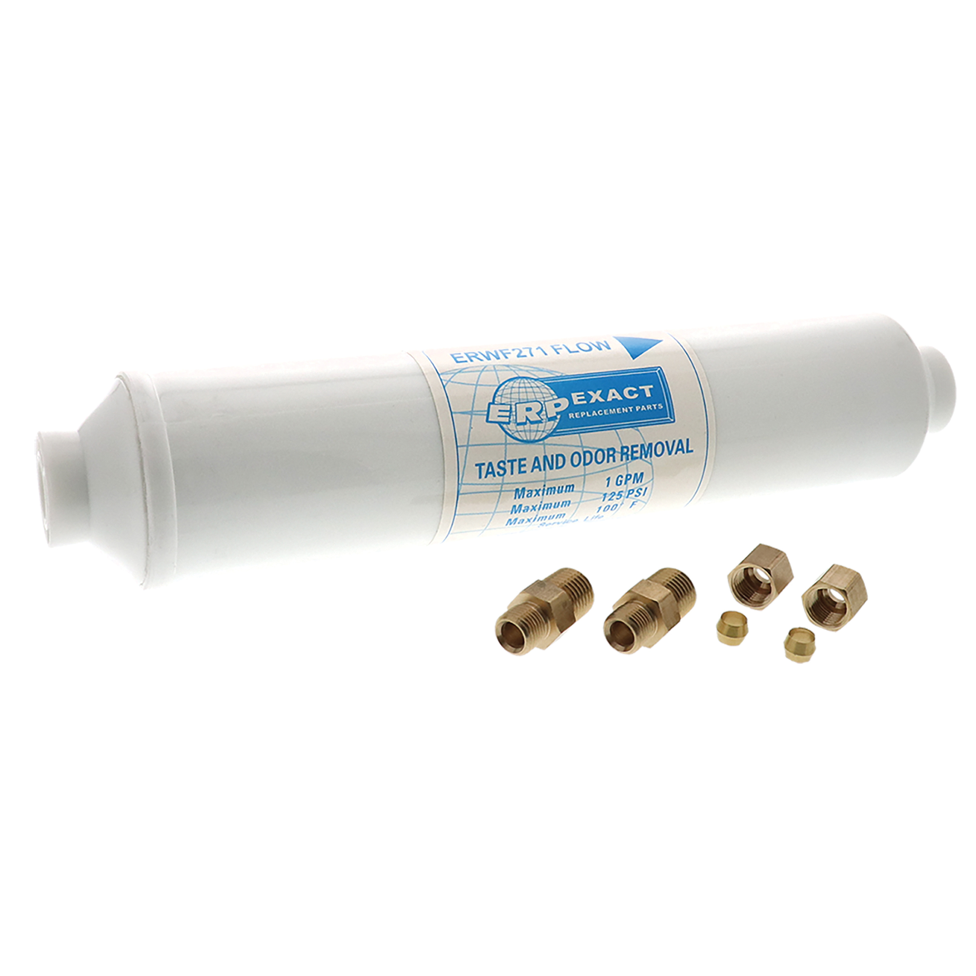 ERP Replacement Water Filter — Compatible with Whirlpool 4392949, Supco WF271, Model# WF271